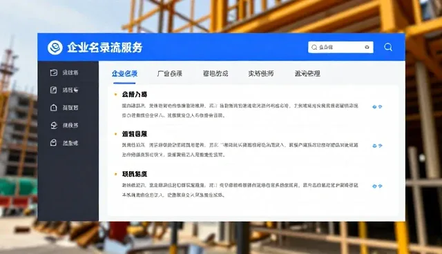 企业名录查询服务维护中的关键选型关注点